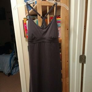 Athleta charcoal swim dress